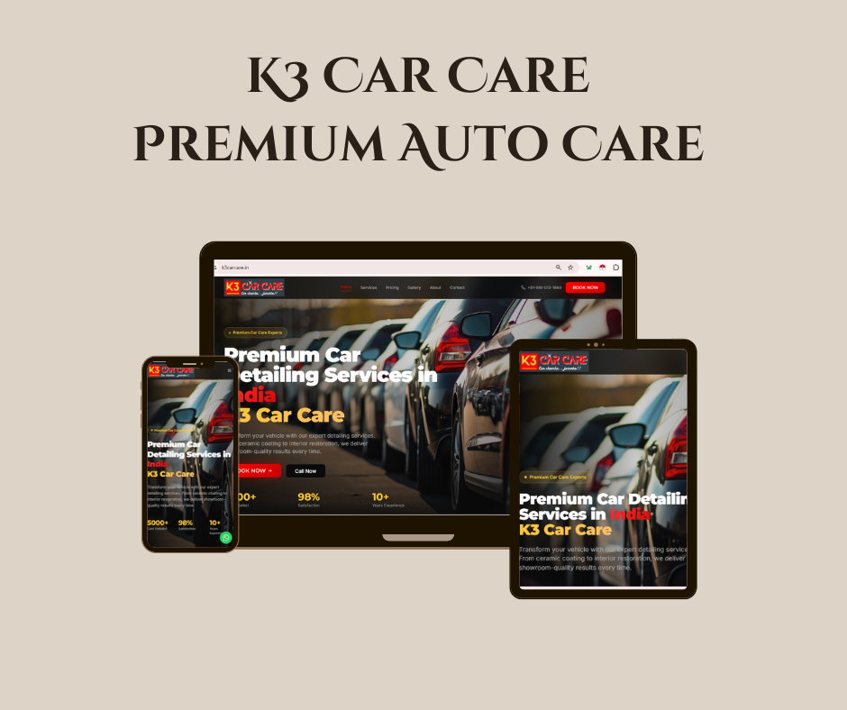 K3 Car Care Premium Car Detailing
